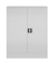 Stahlschrank ClassiX X-530317 signalweiß 80,0 x 38,0 x 100,0 cm, aufgebaut 