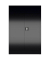 Stahlschrank ClassiX X-530299 tiefschwarz 80,0 x 38,0 x 120,0 cm, aufgebaut 