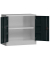 Stahlschrank ClassiX X-530308 anthrazit, lichtgrau 80,0 x 38,0 x 75,0 cm, aufgebaut 