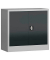 Stahlschrank ClassiX X-530308 anthrazit, lichtgrau 80,0 x 38,0 x 75,0 cm, aufgebaut 