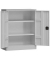 Stahlschrank ClassiX X-530310 lichtgrau 80,0 x 38,0 x 100,0 cm, aufgebaut 