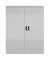 Stahlschrank ClassiX X-530310 lichtgrau 80,0 x 38,0 x 100,0 cm, aufgebaut 