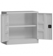Stahlschrank ClassiX X-530300 lichtgrau 80,0 x 38,0 x 75,0 cm, aufgebaut 