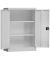 Stahlschrank ClassiX X-530320 lichtgrau 92,0 x 42,0 x 120,0 cm, aufgebaut 