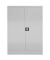 Stahlschrank ClassiX X-530320 lichtgrau 92,0 x 42,0 x 120,0 cm, aufgebaut 
