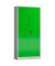 Stahlschrank ClassiX X-530355 lichtgrau, gelbgrün 92,0 x 50,0 x 194,5 cm, aufgebaut 