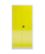 Stahlschrank ClassiX X-530356 zinkgelb, lichtgrau 92,0 x 50,0 x 194,5 cm, aufgebaut 