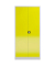 Stahlschrank ClassiX X-530366 zinkgelb, lichtgrau 92,0 x 60,0 x 194,5 cm, aufgebaut 