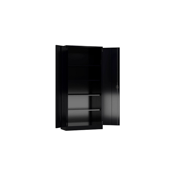 4061815605480 - Stahlschrank ClassiX X-530369 tiefschwarz 920 x 600 x 1945 cm aufgebaut 4061815605480 LÜLLMANN 4061815605480 - Stahlschrank ClassiX X-530369 tiefschwarz 920 x 600 x 1945 cm aufgebaut 4061815605480 LÜLLMANN