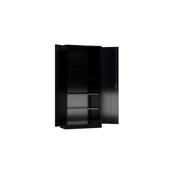 4061815607163 - Stahlschrank ClassiX X-530359 tiefschwarz 920 x 500 x 1945 cm aufgebaut 4061815607163 LÜLLMANN 4061815607163 - Stahlschrank ClassiX X-530359 tiefschwarz 920 x 500 x 1945 cm aufgebaut 4061815607163 LÜLLMANN