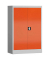 Stahlschrank ClassiX X-530294 feuerrot, lichtgrau 80,0 x 38,0 x 120,0 cm, aufgebaut 
