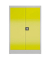 Stahlschrank ClassiX X-530296 zinkgelb, lichtgrau 80,0 x 38,0 x 120,0 cm, aufgebaut 