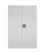 Stahlschrank ClassiX X-530297 signalweiß 80,0 x 38,0 x 120,0 cm, aufgebaut 