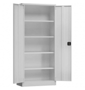 Stahlschrank ClassiX X-530330 lichtgrau 80,0 x 38,0 x 180,0 cm, aufgebaut 