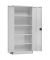 Stahlschrank ClassiX X-530330 lichtgrau 80,0 x 38,0 x 180,0 cm, aufgebaut 