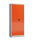 Stahlschrank ClassiX X-530334 feuerrot, lichtgrau 80,0 x 38,0 x 180,0 cm, aufgebaut 