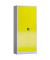 Stahlschrank ClassiX X-530336 zinkgelb, lichtgrau 80,0 x 38,0 x 180,0 cm, aufgebaut 