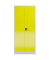 Stahlschrank ClassiX X-530336 zinkgelb, lichtgrau 80,0 x 38,0 x 180,0 cm, aufgebaut 