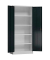 Stahlschrank ClassiX X-530338 anthrazit, lichtgrau 80,0 x 38,0 x 180,0 cm, aufgebaut 