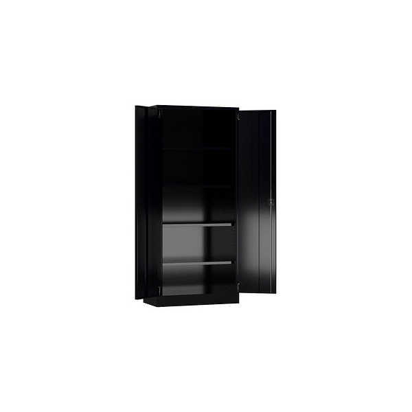 4061815855274 - Stahlschrank ClassiX X-530339 tiefschwarz 800 x 380 x 1800 cm aufgebaut 4061815855274 LÜLLMANN 4061815855274 - Stahlschrank ClassiX X-530339 tiefschwarz 800 x 380 x 1800 cm aufgebaut 4061815855274 LÜLLMANN
