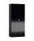 Stahlschrank ClassiX X-530339 tiefschwarz 80,0 x 38,0 x 180,0 cm, aufgebaut 