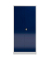 Stahlschrank ClassiX X-530341 enzianblau, lichtgrau 92,0 x 42,0 x 194,5 cm, aufgebaut 