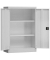 Stahlschrank ClassiX X-530290 lichtgrau 80,0 x 38,0 x 120,0 cm, aufgebaut 