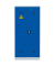 Umweltschrank 566251 enzianblau, lichtgrau 91,6 x 42,2 x 195,0 cm, aufgebaut 