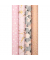 Geschenkpapier 1330-24363, 4 verschiedene, 70cm x 2m, roséton