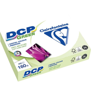 Recyclingpapier DCP Green 50032 A4 160g wei&szlig; 97er Wei&szlig;e 