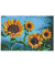 Bügelperlen Art Sonnenblumen mehrfarbig 