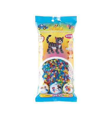 Bügelperlen Glitter Mix mehrfarbig Bügelperlen Glitter Mix mehrfarbig