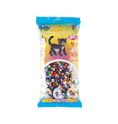 Bügelperlen Mix mehrfarbig Bügelperlen Mix mehrfarbig