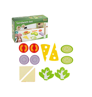 Kinderküche Sandwich-Set mehrfarbig 
