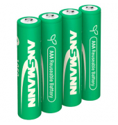 4 ANSMANN Batterien Typ 1050 Micro AAA 1,2 V 