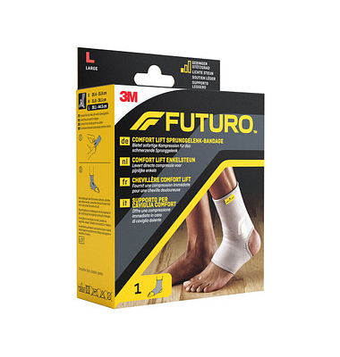 Sprunggelenkbandage Comfort Lift 76583DABI, Gr. L grau 38,1-44,5 cm, 