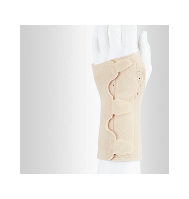 Handgelenkbandage Handgelenkschiene 47853DABI, Gr. S beige 12,7-15,9 cm, 