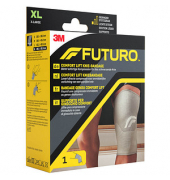 Kniebandage Comfort Lift 76589DABI, Gr. XL grau 49,5-55,9 cm, 