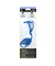 Fersenspornbandage für die Nacht 48507EU1 blau 20,3-38,1 cm, 