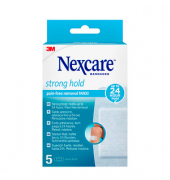 Pflaster Strong Hold Maxi Pain-Free Removal N0905NAMN weiß 5,0 x 10,1 cm, 
