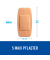 Pflaster Duo MAXI N17-8-1M beige 5,1 x 10,2 cm, 