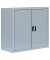 Stahlschrank 530300 lichtgrau 80,0 x 38,3 x 75,0 cm, aufgebaut 