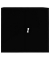 Stahlschrank 530309 tiefschwarz 80,0 x 38,3 x 75,0 cm, aufgebaut 