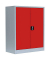 Stahlschrank 530314 feuerrot, lichtgrau 80,0 x 38,3 x 100,0 cm, aufgebaut 