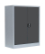 Stahlschrank 530318 anthrazit, lichtgrau 80,0 x 38,3 x 100,0 cm, aufgebaut 