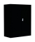 Stahlschrank 530319 tiefschwarz 80,0 x 38,3 x 100,0 cm, aufgebaut 