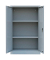 Stahlschrank 530290 lichtgrau 80,0 x 38,3 x 120,0 cm, aufgebaut 