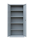 Stahlschrank 530330 lichtgrau 80,0 x 38,3 x 180,0 cm, aufgebaut 