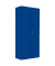 Stahlschrank 530333 enzianblau 80,0 x 38,3 x 180,0 cm, aufgebaut 