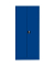Stahlschrank 530333 enzianblau 80,0 x 38,3 x 180,0 cm, aufgebaut 